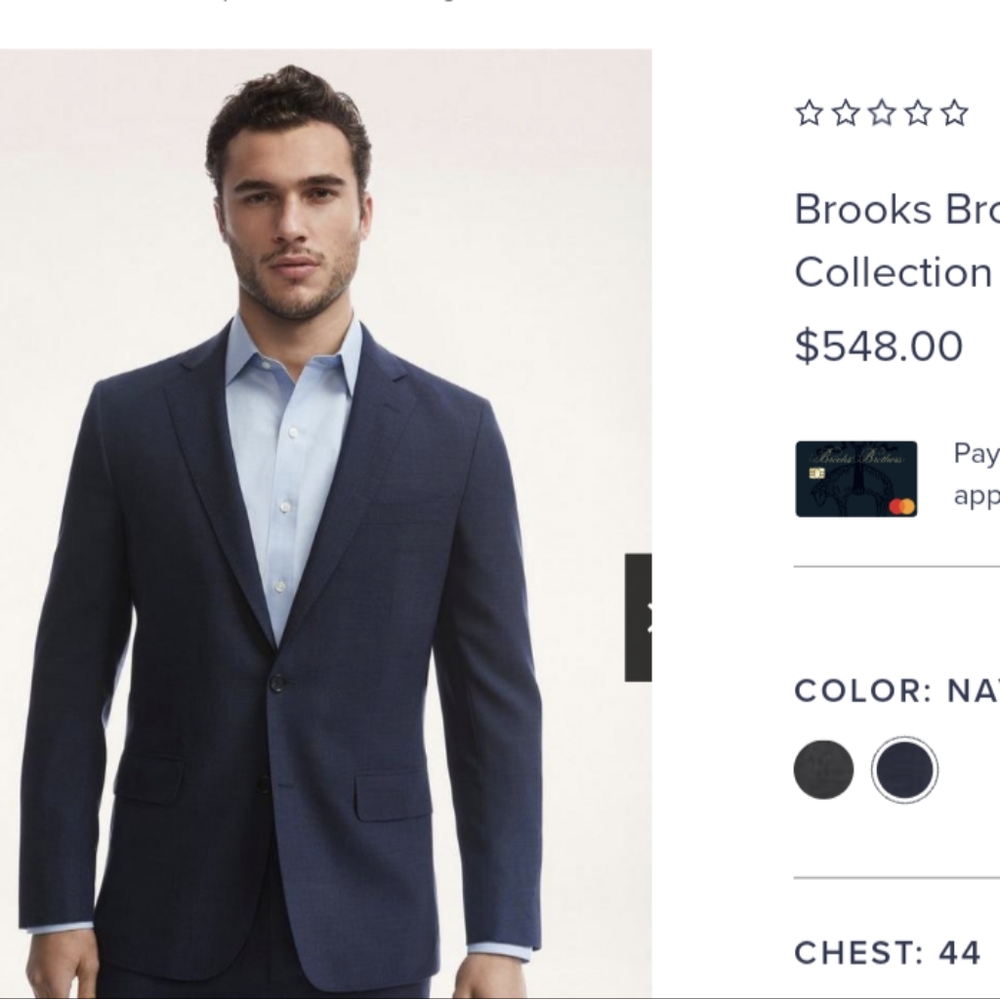 Brooks Brothers Explorer Jacket Men's 42L